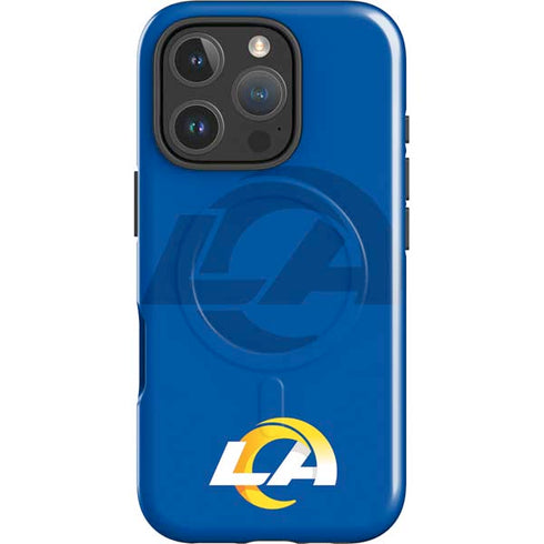 NFL Los Angeles Rams Double Vision iPhone 16 Pro Magsafe Impact Case